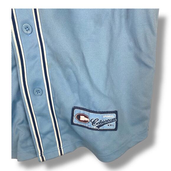 North Carolina Tar Heels Baseball Jersey Women’s Size Large Colosseum UNC - Picture 2 of 6